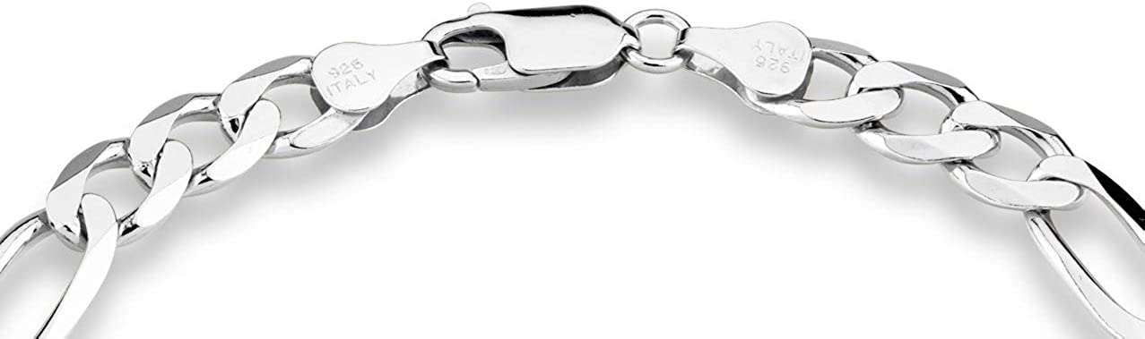 Figaro Chain Bracelet - 7mm